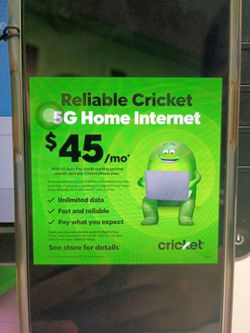Cricket Home Internet