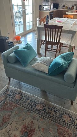 Small footbed couch