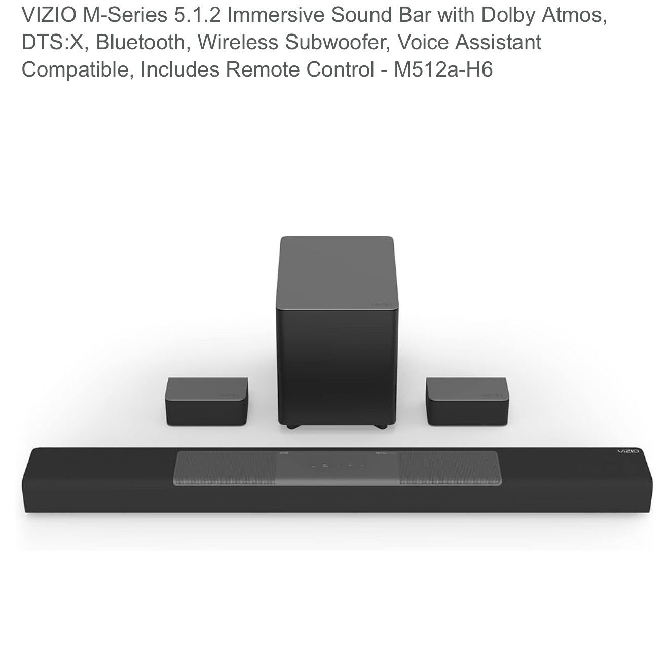 Vizio 5.1.2 Soundbar