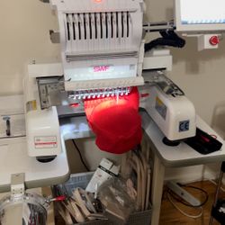 SWF  12  Needle Embroidery Machine 