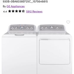 Washer And Dryer And Queen Headboard 