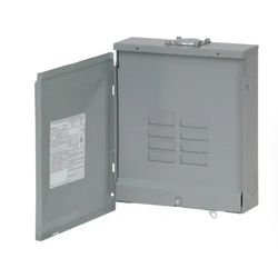 BR 125 Amp 8-Space 16-Circuit Outdoor Main Lug Loadcenter with Cover