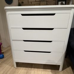 White Dresser 44” Tall 