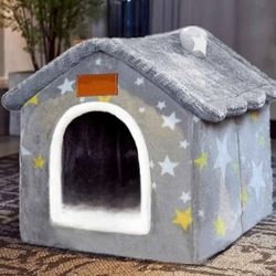Bxebui Dog House Indoor Memory Sponge, Foldable Dog House