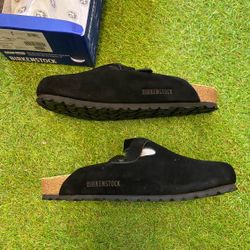 Black Birkenstock clogs Size 10