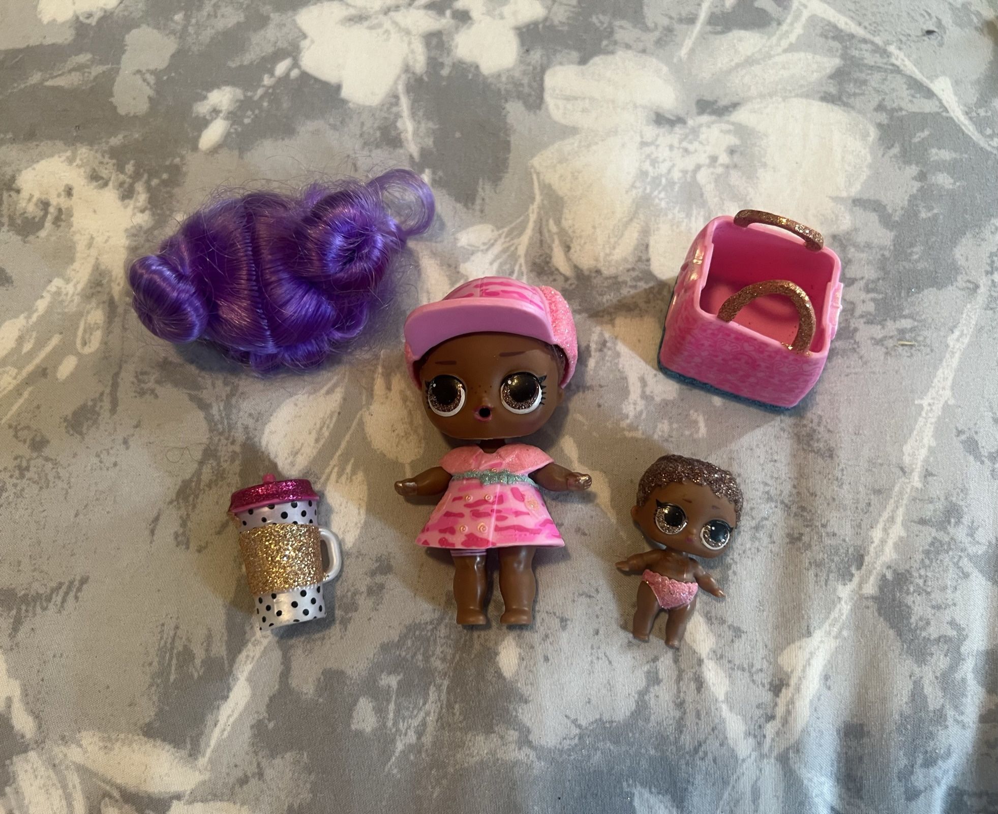 Lol Dolls Agent baby & Lil Agent Baby Set