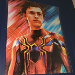 Spiderman 3 Actors 3D Holographic Lenticular Poster