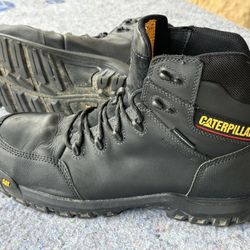 Men's Caterpillar Resorption Waterproof Composite Toe Work Boots P90976 Black