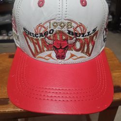 Vintage 1998 Chicago Bulls NBA Championship Hat