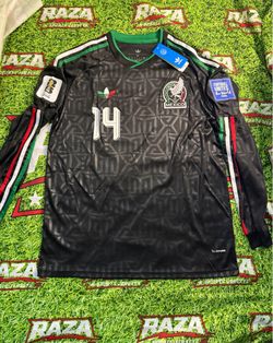 Mexico A. González #14 Long Sleeve Jersey Size XL