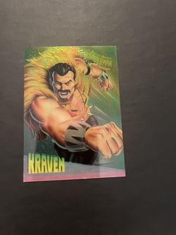 Fleer Ultra Spider Man Chrome Clear 1995