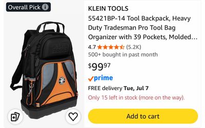 Klein Tradesman Pro Backpack