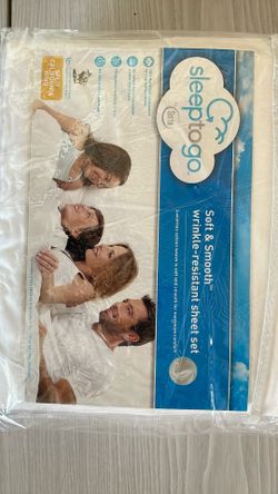 SLEEPTOGO SERTA SOFT &SMOOTH WRINKLE- RESISTANT SHEET SET 