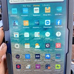 Fire HD 10 Tablet And Case 