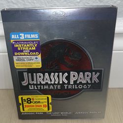 Jurassic Park Ultimate Trilogy Blu-ray 