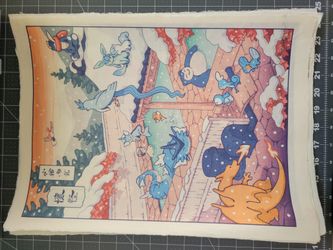 Jed Henry SIGNED Glicee Mondo Posters