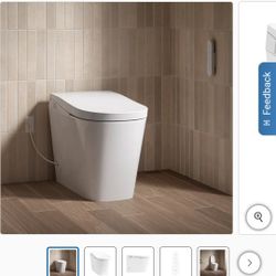 Kohler Fora One-piece Elongated Smart Toilet $1,200 