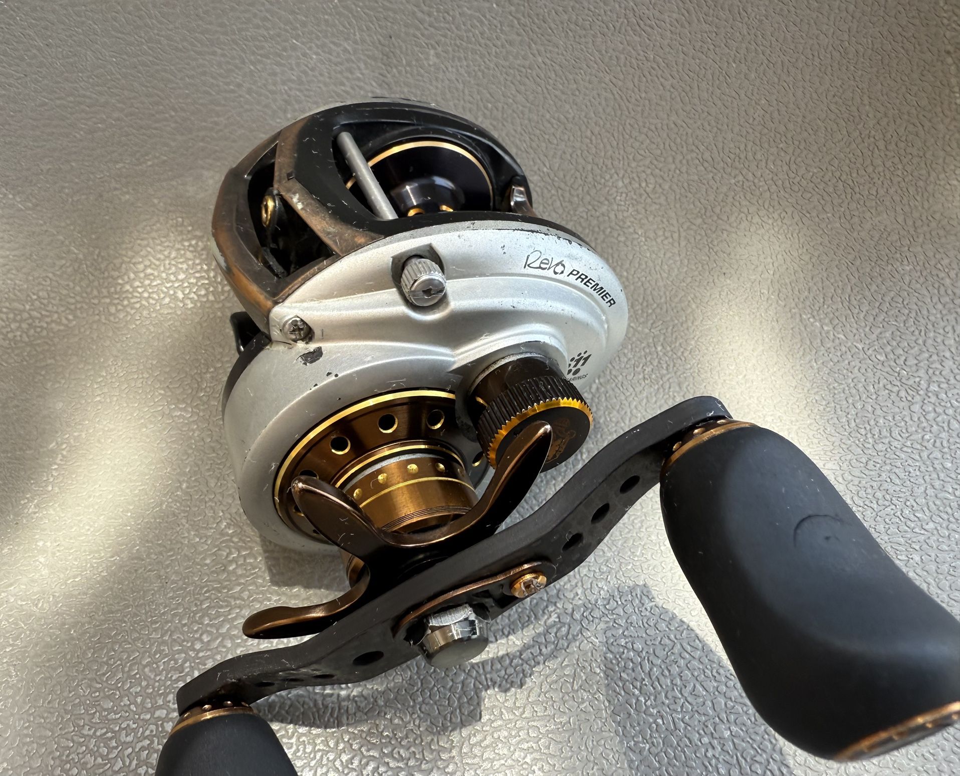 Abu Garcia Revo Premier Baitcasting Fishing Reel (Left Hand Retrieve)