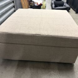 Light Brown Ottoman 