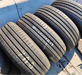245/50/19 Pireli Tires con 80% de vida las 4