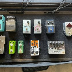 Effects Pedals! (bass/guitar/synth)