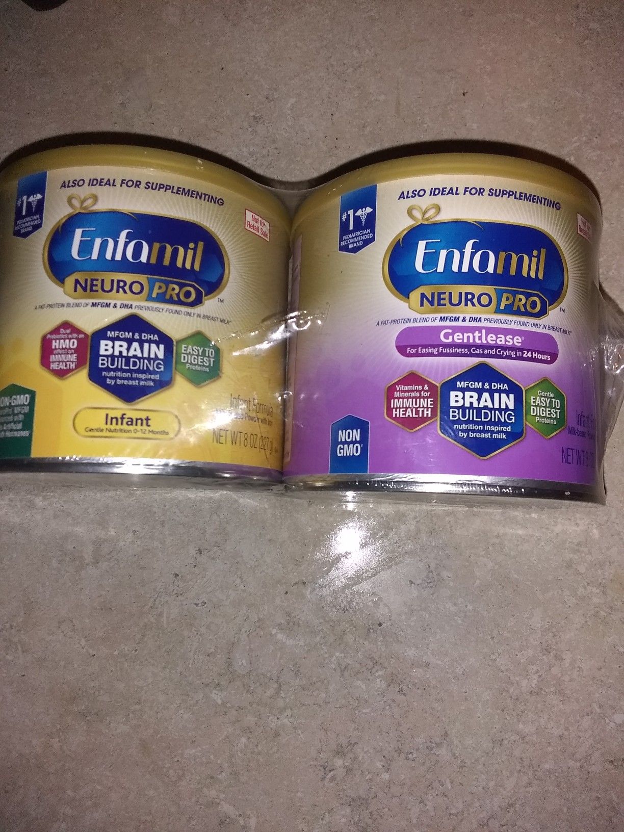 2 latas de infamil