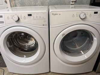 Whirlpool washer and dryer