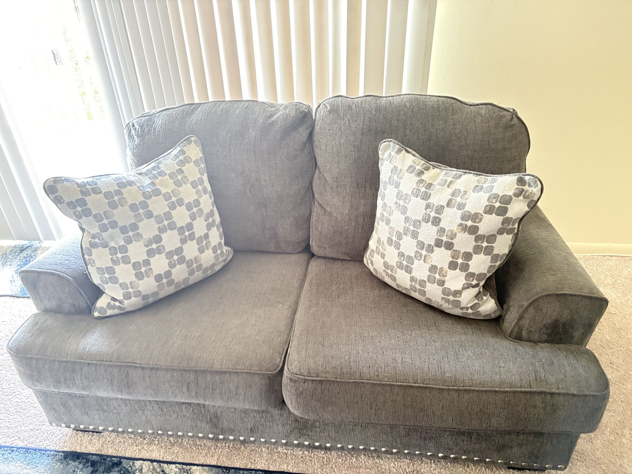 Greg Sofa & Loveseat With Ottoman
