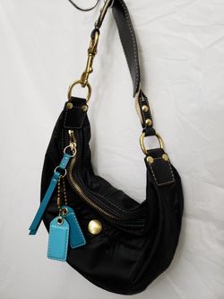 Coach Satin Hobo Handbag