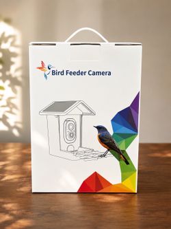 Smart Bird Feeder with Built-In Camera