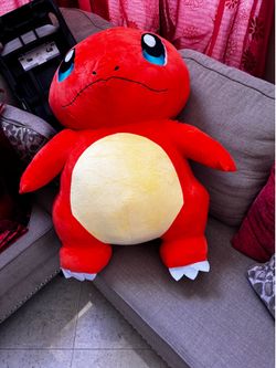 Charmander and stitch huge plush