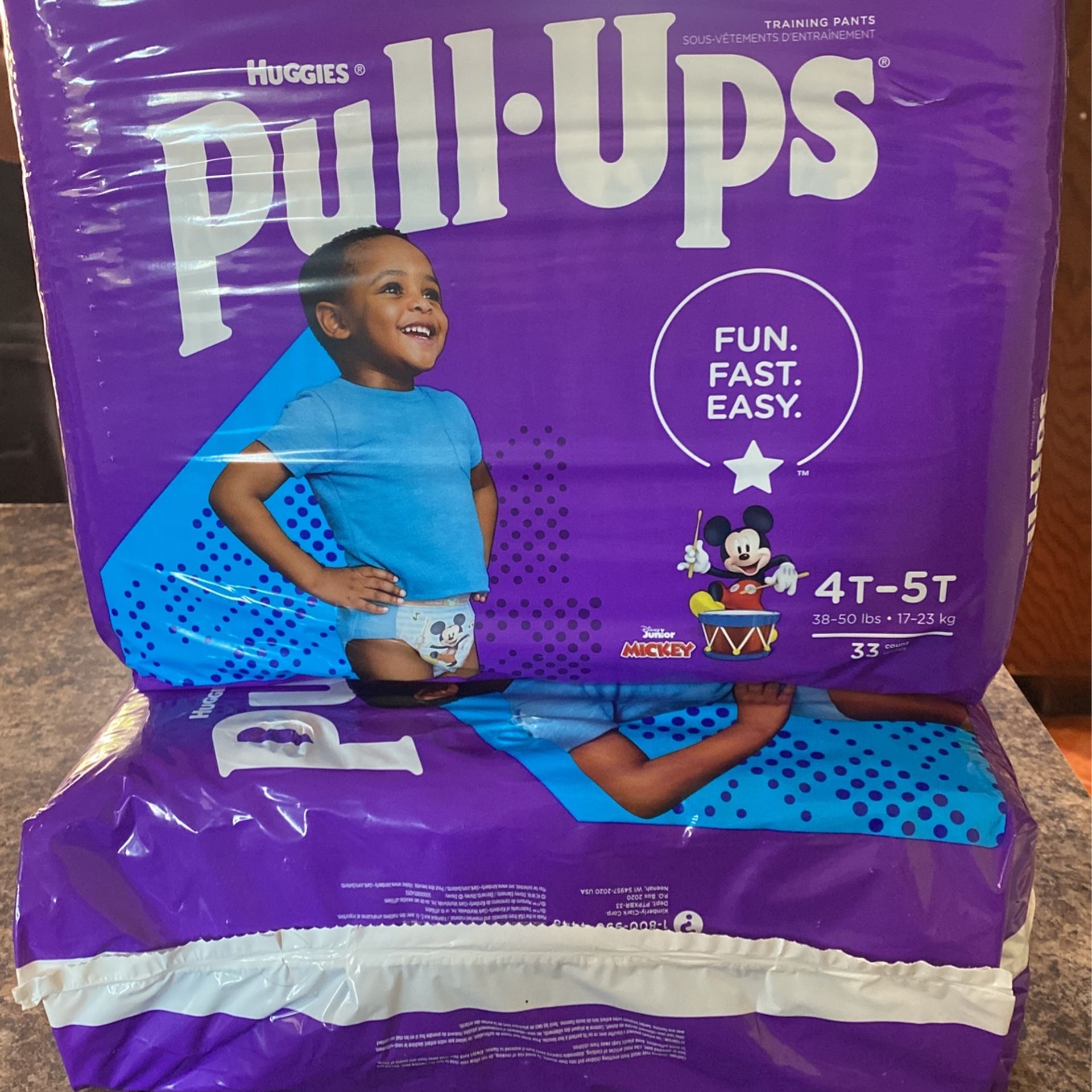 Huggies Pull Ups Size 4T-5T