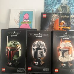 Selling My Lego Helmets 