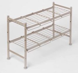 Under Sink Expandable Shelf Storage