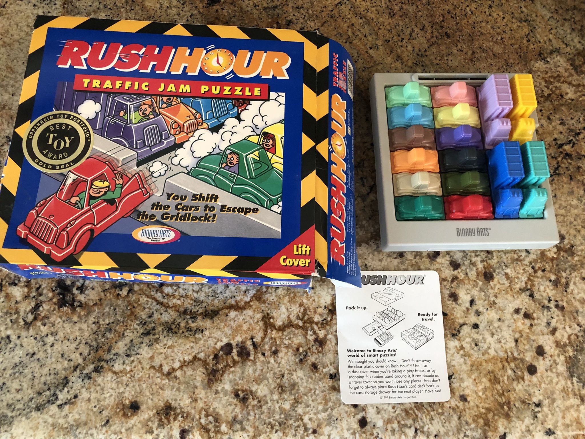Discovery Toys NWT Vintage Rush Hour Gridlock Puzzle Game