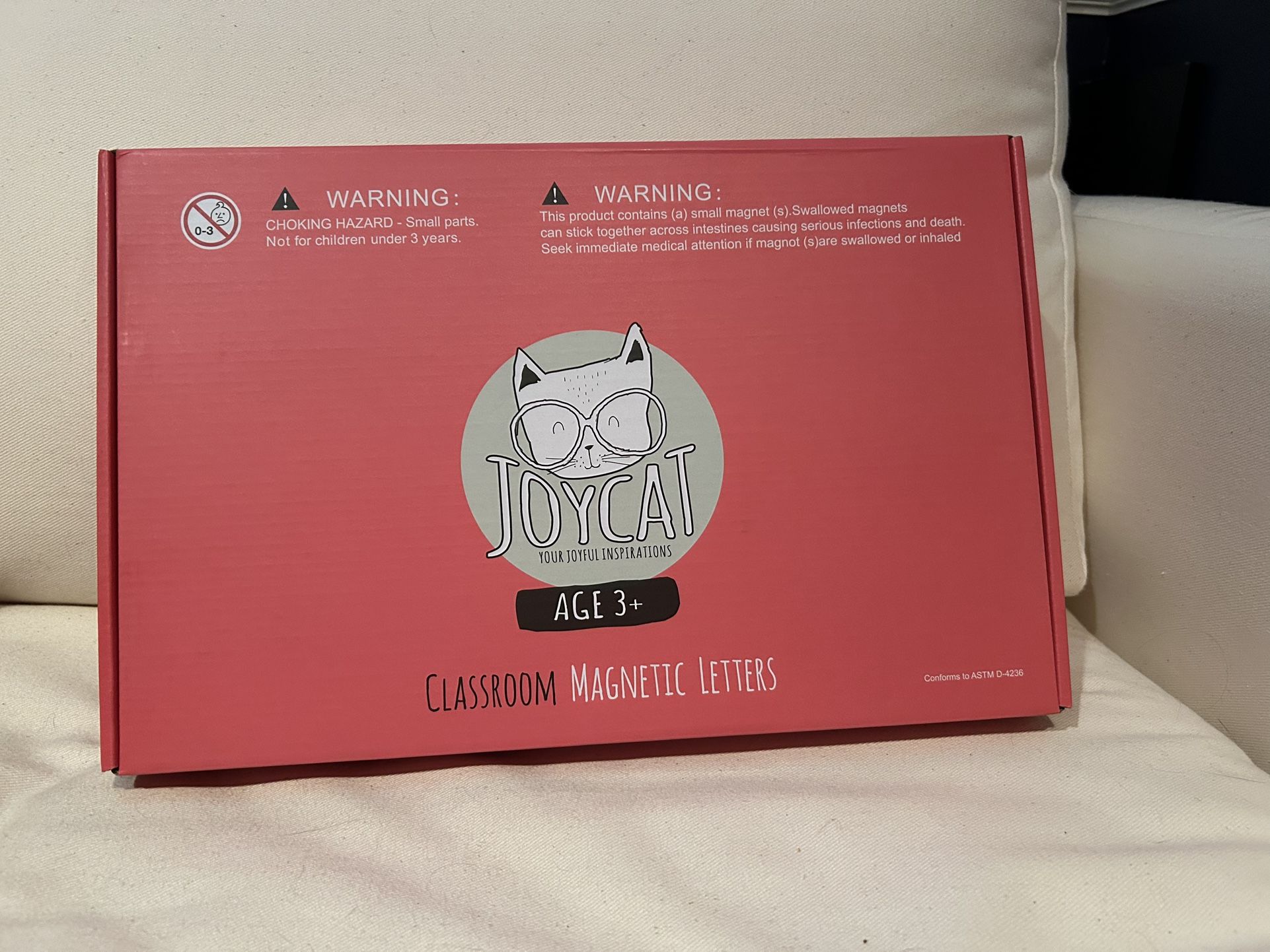 Classroom Magnetic Letters Kit Colorful 234 Pcs with Double - Side Magnet Board - Foam Alphabet Letters for Preschool Kids Toddler Spelling and