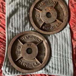 35lb Olympic Weight Plates