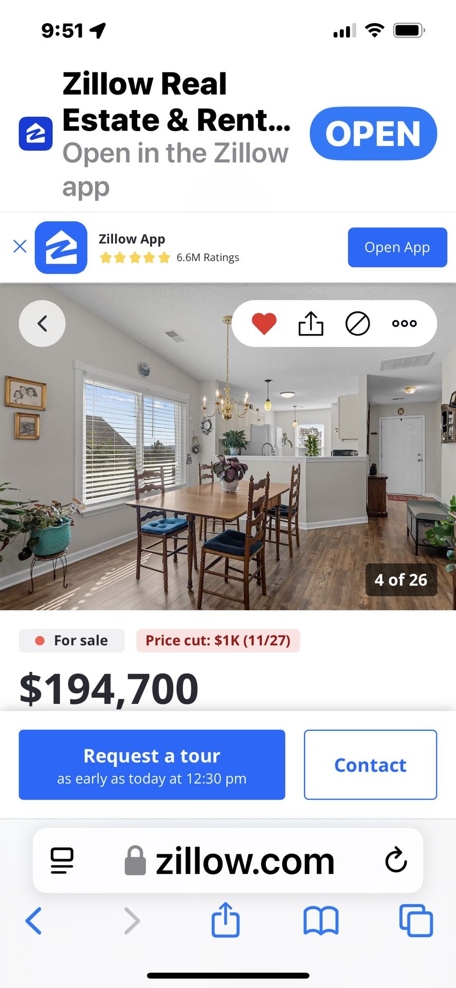 Antique Dining Table With Four Chairs Which Are Entirely In Tact