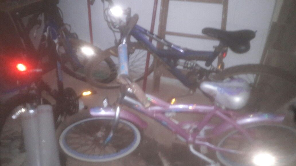 Boys and girls bikes