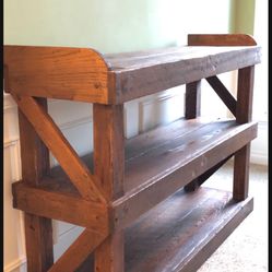 Bookshelf - Reclaimed Barn Wood