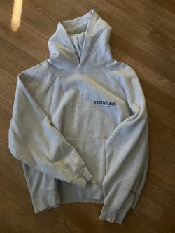 Essentials Hoodie (Light Oatmeal) “Gray” Size M