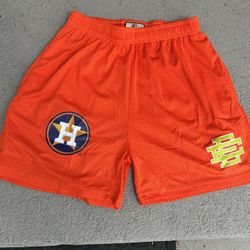 Large Orange EE Shorts 