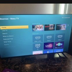 Hisense 40” Roku Tv 90obo