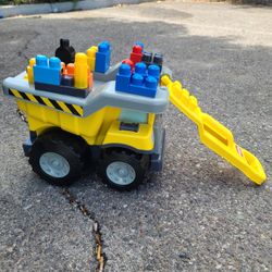 Toy Truck With Blocks 