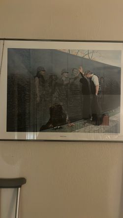 1988 Lee Teter Framed Reflections Picture