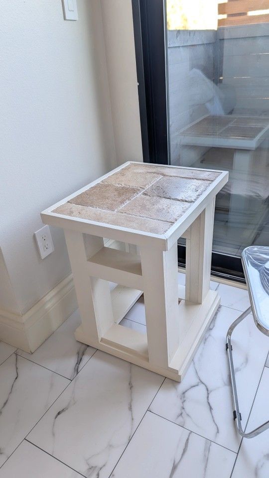 Travertine Table