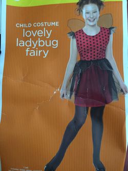 Halloween Costume Ladybug Fairy (S) & (M)