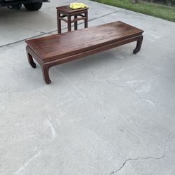 Beautiful Chinese tables Two Teak