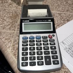 Canon P1-DHV 12-Digit Palm Printing Calculator