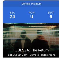 Odesza Tickets 